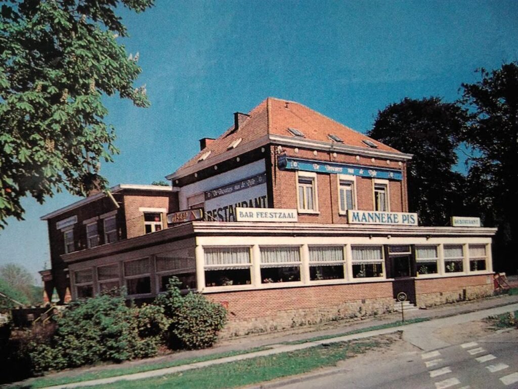 Restaurant "Manneke Pis" in de jaren 70