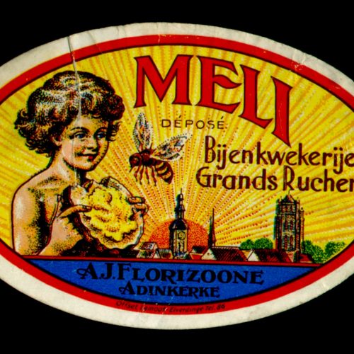 Etiket Meli honing.